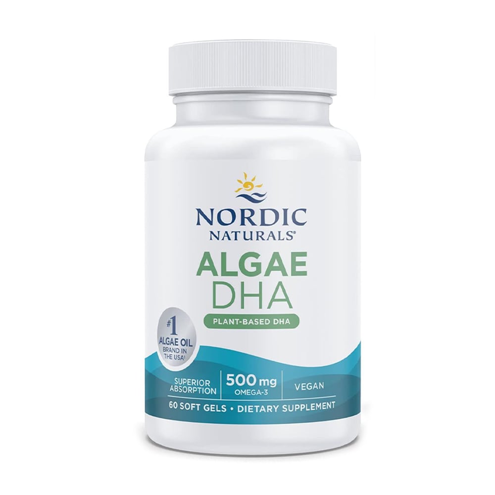 ДГК Nordic Naturals Algae DHA з водоростей, 500 мг, 60 гелевих капсул